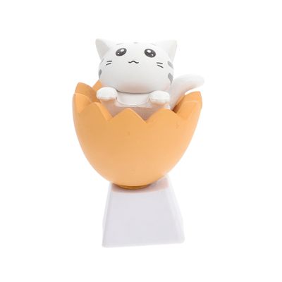 Cute Cat Design Profile Replacement Key Caps for Mechanical Keyboard Easy to Install Keycaps Comfortable Touch for and Gaming
