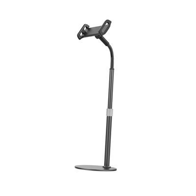 POPETPOP 1Pc Stretchable Phone Bracket Holder for Mobile Devices Adjustable Tablet Rack for Home Office and Outdoor Use Compatible with Smartphones and Tablets Black