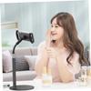 POPETPOP 1Pc Stretchable Phone Bracket Holder for Mobile Devices Adjustable Tablet Rack for Home Office and Outdoor Use Compatible with Smartphones and Tablets Black view 3