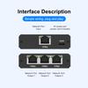 Upgrade Ethernet Splitter 1 to 3 High Speed 1000Mbps, LAN with USB Power Cable, RJ45 for Cat5/5e/6/7/8 Cable Gigabit Internet [3 Devices Simultaneously Networking] (Gigabit Ethernet Spltter 1 to 3) view 4