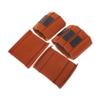 CONGARTENO 4pcs Photography Bag Dividers Camera Bag Inserts Stick Camera Pouch Dividers Brown Diy Partition for Dslr Gear Polyester view 1