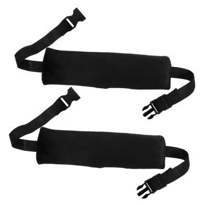 VOSAREA 2Pcs Travel Head Support Straps Airplane for Comfortable Travel Soft and Lightweight Design for Airplane Car Use