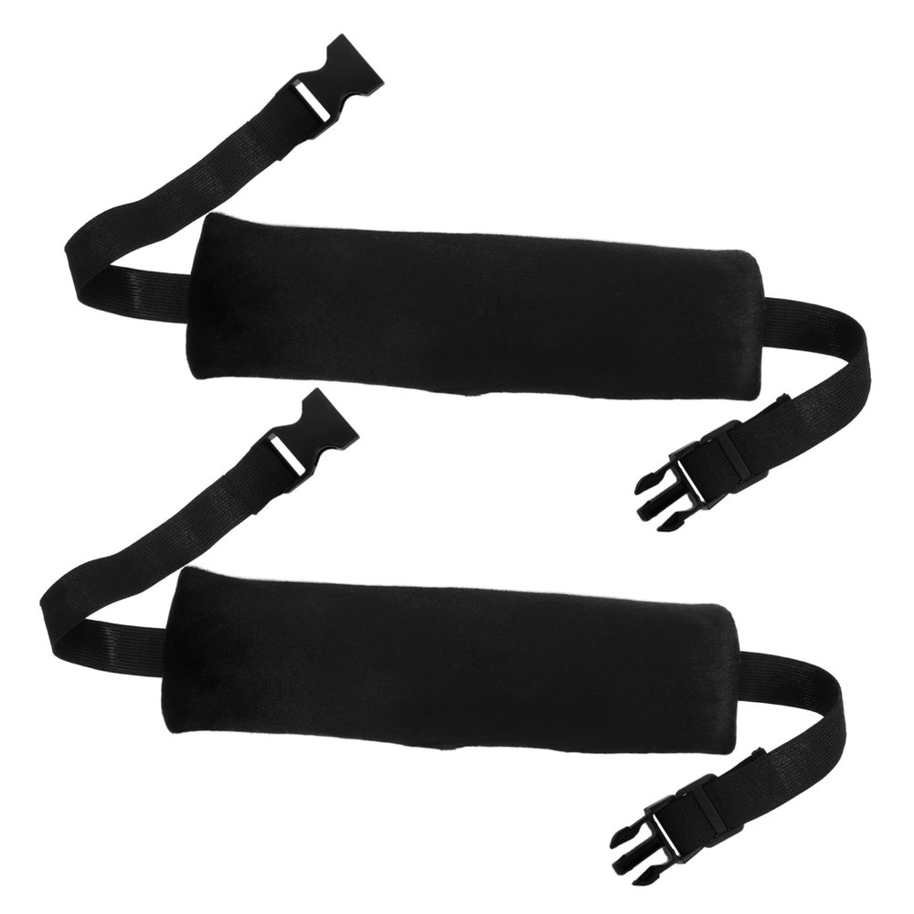 VOSAREA 2Pcs Travel Head Support Straps Airplane for Comfortable Travel Soft and Lightweight Design for Airplane Car Use
