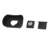 Pilipane 3 Pcs Set Camera Viewfinder Eye Cup Hot Shoe Cover and Bubble Level for GFX100II 100 XH1 XH2S GFX50S X T5 T4 T2 T view 3
