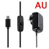 AC 100-240V DC 5V 3A Power Switch Button(AU) view 2