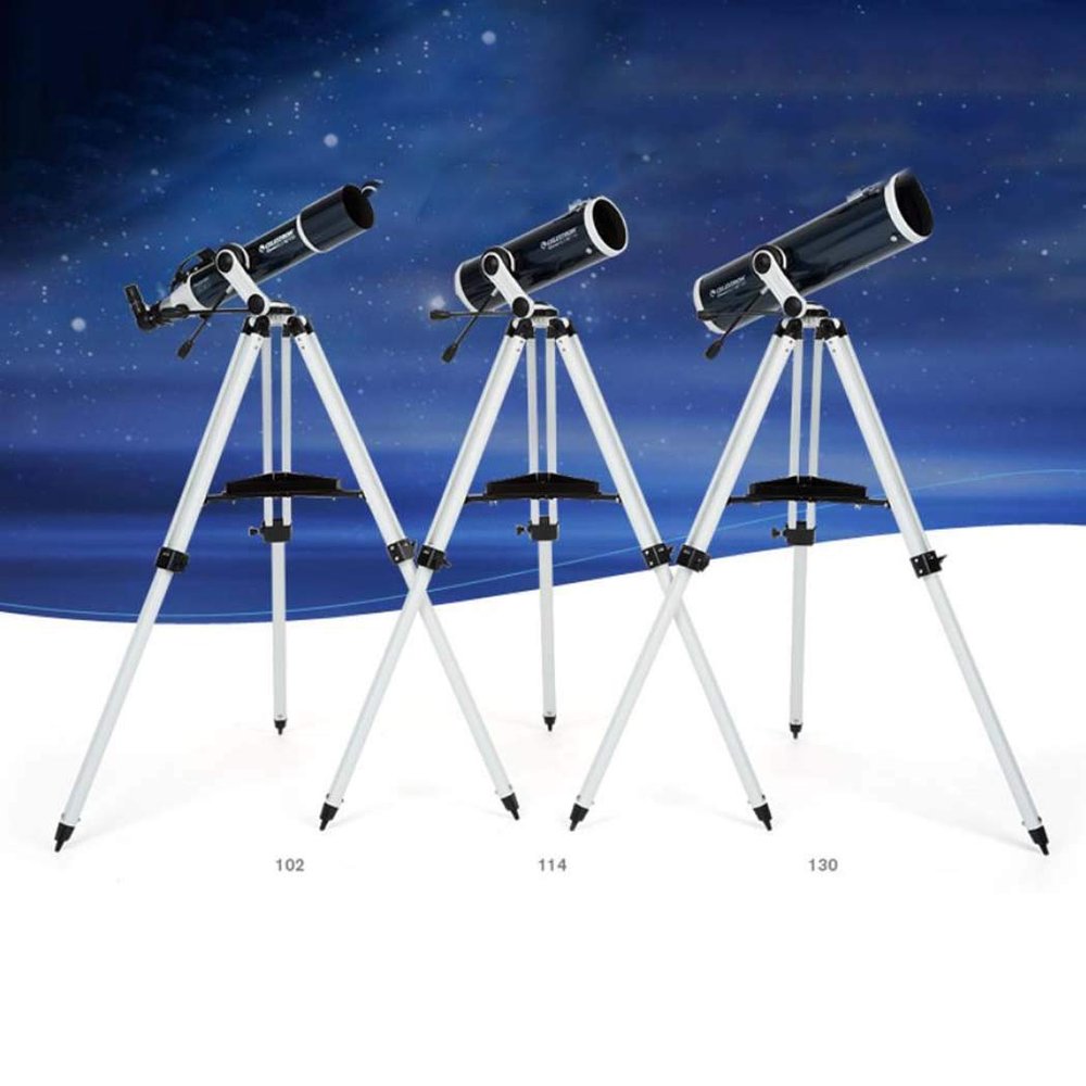 Focal Length 660Mm, Full Surface Coating, Portable Refractor Telescope Fully Coated Glass Optics Ideal Telescope for Beg