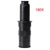 1pc 100X 130X 180X 200X 300X Video Microscope Camera Objective Lens Adjustable Zoom Lens Accessories C-Mount(180X) view 2