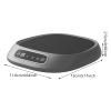 Beverage Heating Plate Candle Wax Cup Warmer Electric Thermostat Coasters for Milk Water Desk Home view 3