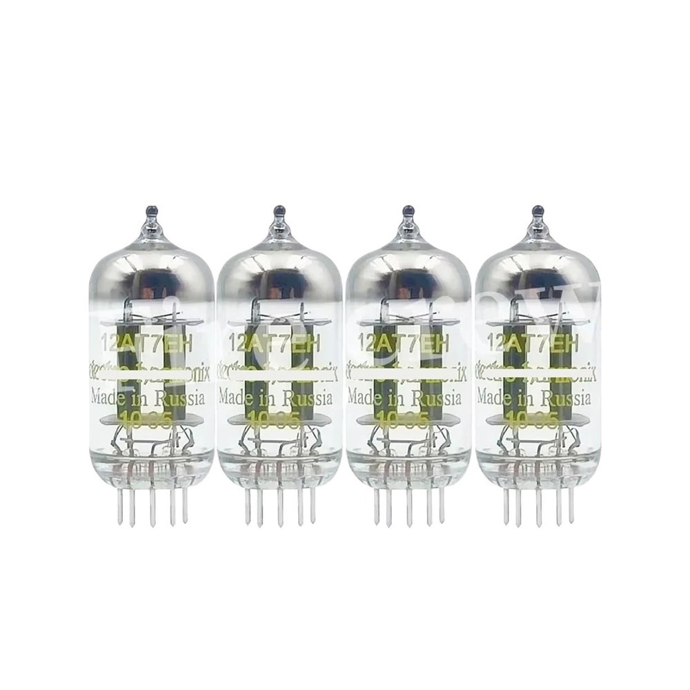 LHXEQJAM 12AT7 ECC81 Vacuum Tube HiFi Audio Tube Amplifier(4pcs Matched Quad)