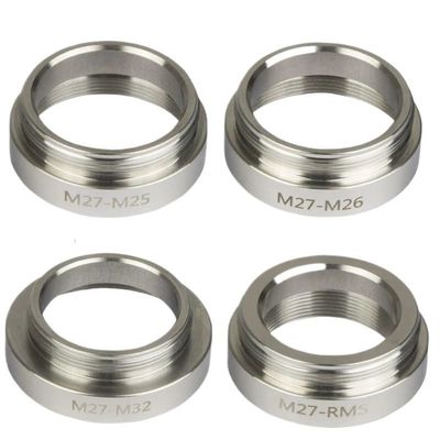 1pc M27-RMS M27-M25 M27-M26 M27-M32 Metallographic Objective Converter Adapter Ring Microscope Accessories(M27-M25)