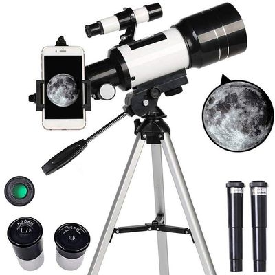 Refraction Astronomical Telescope with Portable TripodMonocular Telescopio Space Observation Scope Outdoor