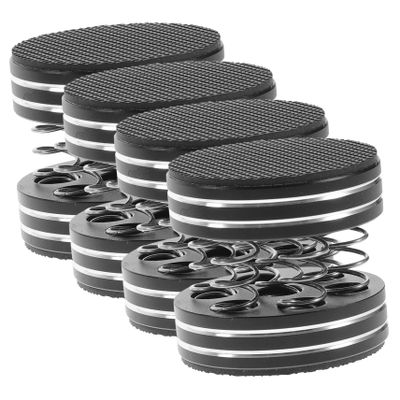 4Pcs Speaker Isolation Pads Spring Vibration Absorber Feet for Turntables and Easy Install Sound Dampeners Enhance Mid Low Frequency Performance