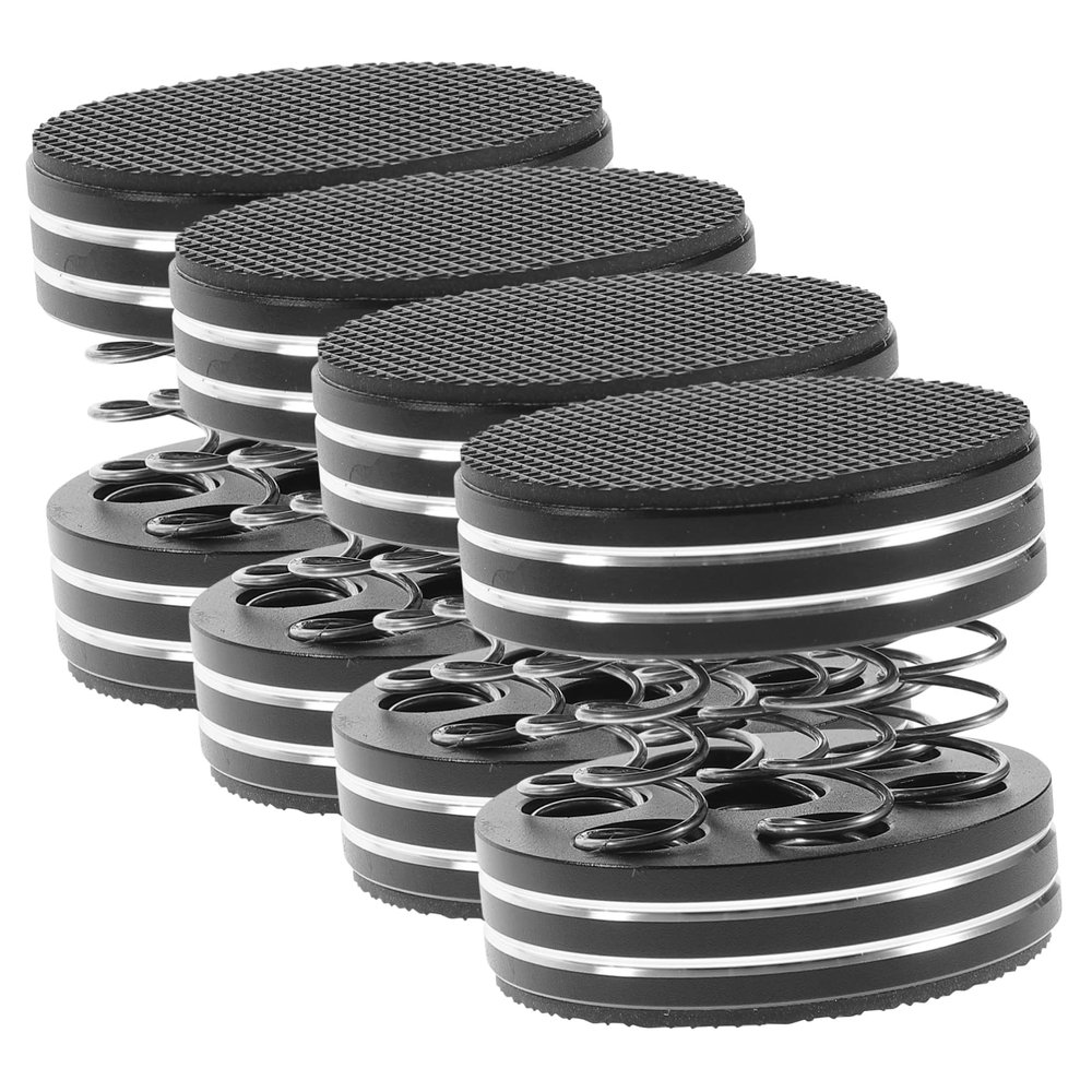 4Pcs Speaker Isolation Pads Spring Vibration Absorber Feet for Turntables and Easy Install Sound Dampeners Enhance Mid Low Frequency Performance