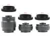 1pc C Mount Adapters Lens 0.35X 0.5X 1X CTV for Trinocular Stereo Microscope 38MM Interface Microscope Camera Adapter Ring(1X0.35X0.5X-C Mount) view 2