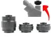 1pc C Mount Adapters Lens 0.35X 0.5X 1X CTV for Trinocular Stereo Microscope 38MM Interface Microscope Camera Adapter Ring(0.3X) view 3