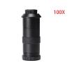 1pc 100X 130X 180X 200X 300X Video Microscope Camera Objective Lens Adjustable Zoom Lens Accessories C-Mount(100X) view 2