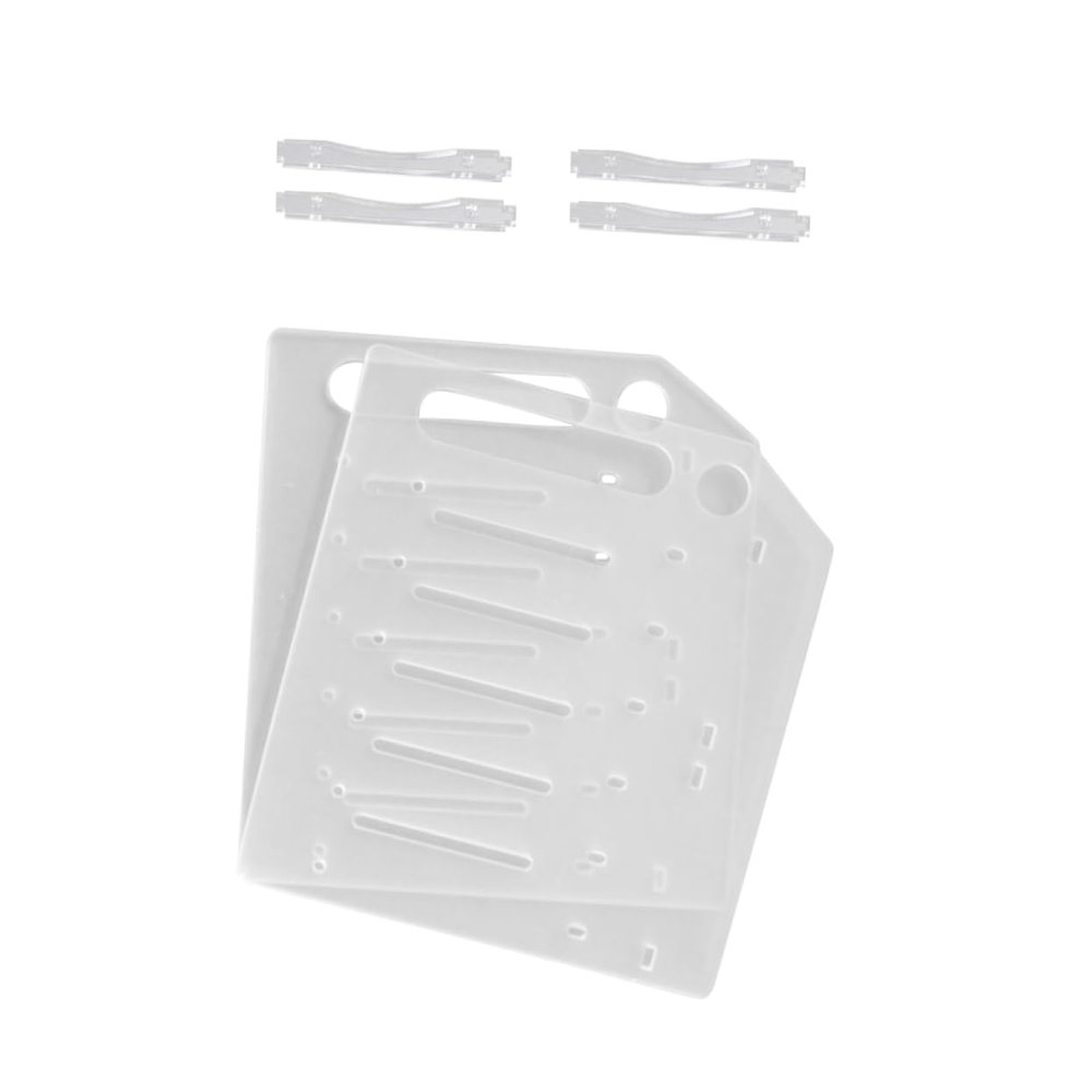 DIYEAH 3.5 Inch Hard Drive Mounting Bracket for DIY Storage Rack Multi-Layer Hard Drive Caddy Compatible Multiple for Desktop Use