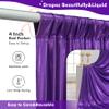 10ftx10ft Shimmer Purple Sequin Backdrop Curtain for Parties-2 Panels 5x10ft Thick Wrinkle Free Glitter Backdrop Drapes Photo Back Drop Curtains for Girl Birthday Wedding Photography Background view 3