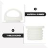 3Pcs Rubber Bucket Plug for Mop Buckets, 18mm Hole Stopper view 3