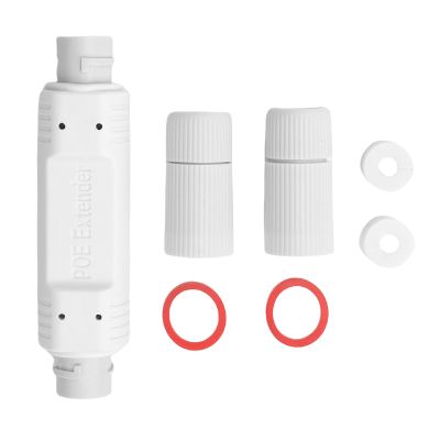 GOWENIC POE Extender, 500m Extension 1000Mbps Water Proof Outdoor POE Repeater with MD MDIX Auto Negotiation, for Cameras Doorbells Long Distance Network