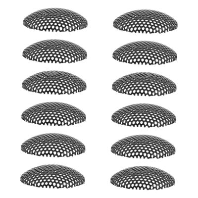 12pcs Protective Microphone Loudspeaker Mesh Cover Net Durable Grill Accessory for Audio Protection and Decor Lightweight Portable Suitable for Long Term Use