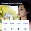 Car Clip On Fan With Led Display -360 Rotation,100 Speeds,1800mah Car Clip-OnFan,USB Rechargeable 360 Adjustable CarSeat Fan,Portable Car ClipOn Fans For Car,Office,Camping (Apricot) view 3