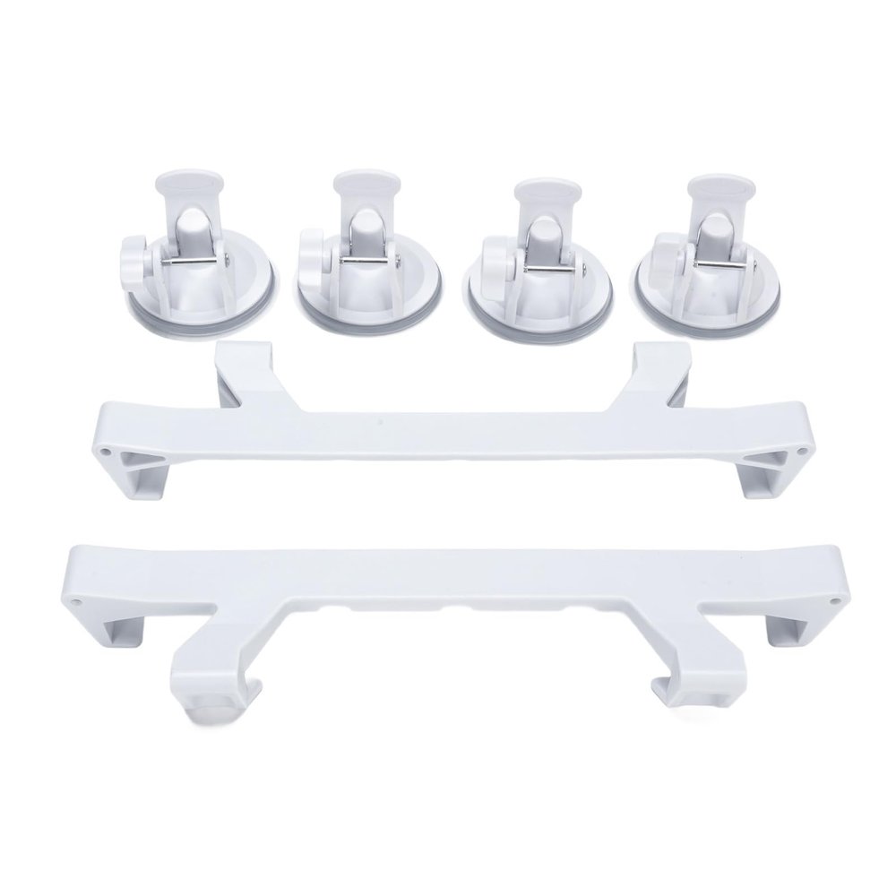 GOWENIC Satellite Suction Cup Mount, Car Window Sunroof Mount ABS Stable No Tool Installation for RVs Boats Trucks with Detachable Suction Cup