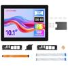 TUOPUONE 10.1inch 1280800 Industrial HMI All-in-one Touch Display for Raspbery Pi, Supports Dual 4K HDMI Output, 10-Point Touch, Aluminum Alloy Case, Accessories Pack Only Withou Raspbery Pi view 1