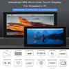 TUOPUONE 10.1inch 1280800 Industrial HMI All-in-one Touch Display for Raspbery Pi, Supports Dual 4K HDMI Output, 10-Point Touch, Aluminum Alloy Case, Accessories Pack Only Withou Raspbery Pi view 2