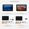 TUOPUONE 10.1inch 1280800 Industrial HMI All-in-one Touch Display for Raspbery Pi, Supports Dual 4K HDMI Output, 10-Point Touch, Aluminum Alloy Case, Accessories Pack Only Withou Raspbery Pi view 4
