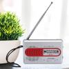 GOWENIC Portable AM FM Radio with Speaker, Pocket Sized Personal Radio for Travel Outdoor Home with Headphone Jack Clear Sound Lightweight ABS view 2