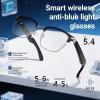 QJF Bluetooth Glasses for Men & Women, Blue Light Blocking with Open-Ear Audio, Up to 5H Playtime, Adjustable Temples view 3
