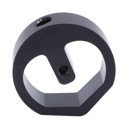 GOWENIC Satellite Tripod Adapter Mount, Ethernet Adapter Mount 1/4in-20 Thread Aluminum Alloy Antenna Tripod Pipe Holder with Fixed Structure for MINI Accessories