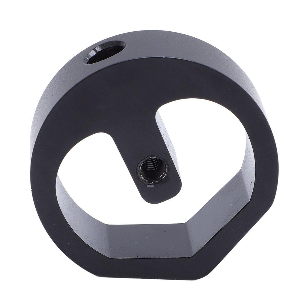 GOWENIC Satellite Tripod Adapter Mount, Ethernet Adapter Mount 1/4in-20 Thread Aluminum Alloy Antenna Tripod Pipe Holder with Fixed Structure for MINI Accessories