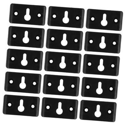 Yardwe 50pcs Wall Mount Speaker Bracket Rear Speaker Hook Mount Tidy Organizer