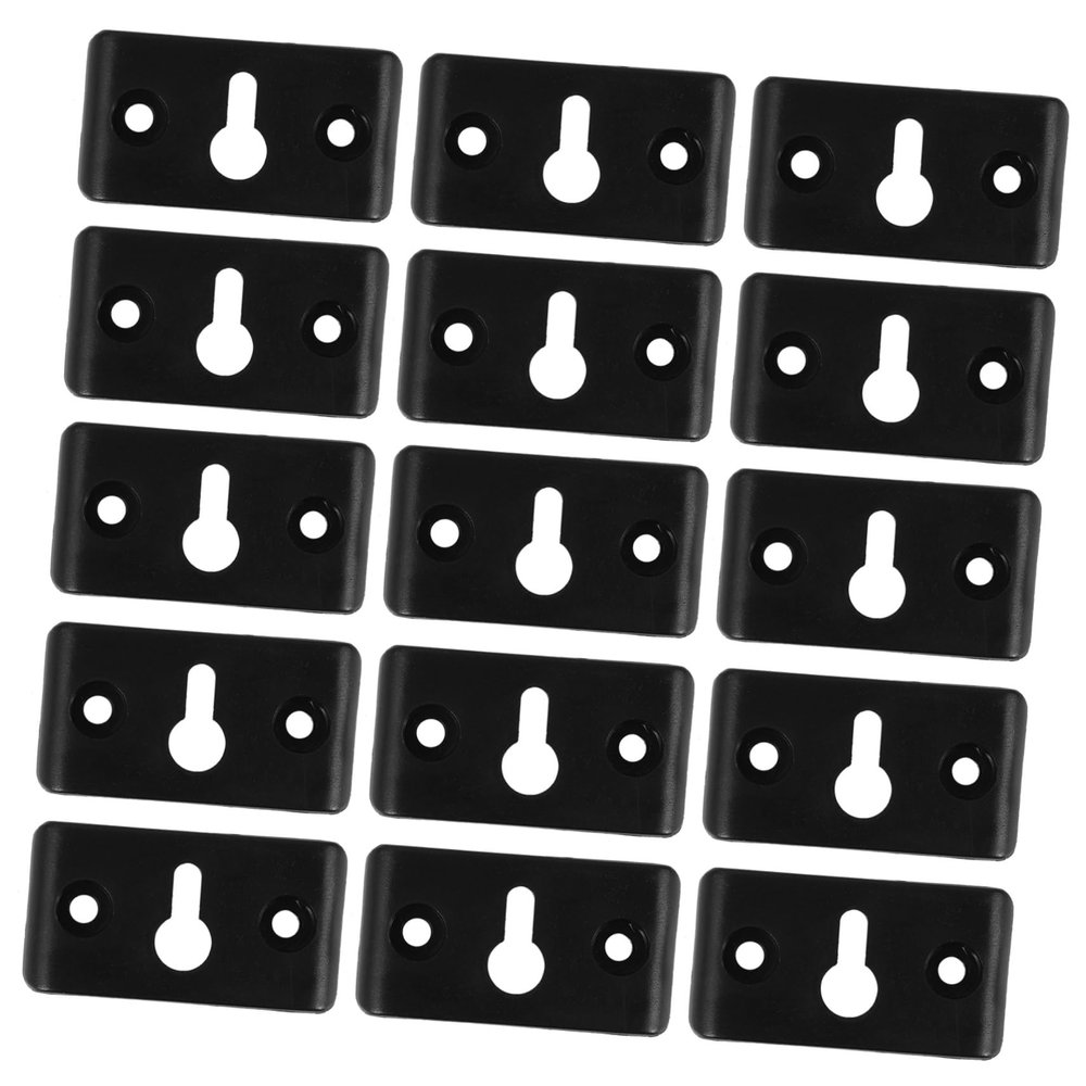 Yardwe 50pcs Wall Mount Speaker Bracket Rear Speaker Hook Mount Tidy Organizer