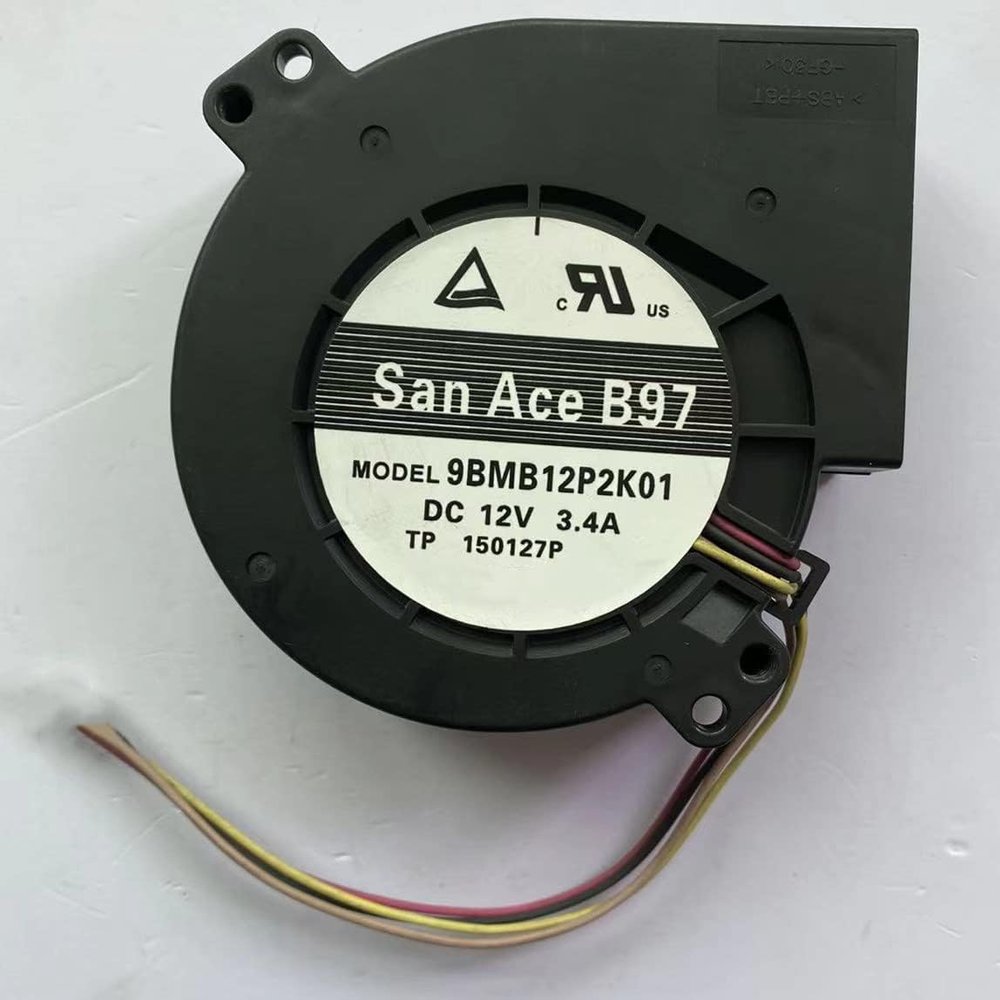 9BMB12P2K01 DC12V 3.40A 4-Wire Inverter Cooling Fan 97x95x33mm 97mm