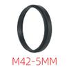 1pc M42x0.75 Focal Length Extension Tube Kits 3/5/7/10/12/15/20/30/40/50mm for Astronomical Telescope Photography for T Extending(5mm) view 2