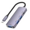 4 in 1 USB Hubs with PD100W Charging,2xUSB2.0 USB3.0 USB 5Gbps for Laptops, Desktops, and Mobile Devices view 1