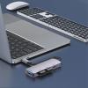 4 in 1 USB Hubs with PD100W Charging,2xUSB2.0 USB3.0 USB 5Gbps for Laptops, Desktops, and Mobile Devices view 3
