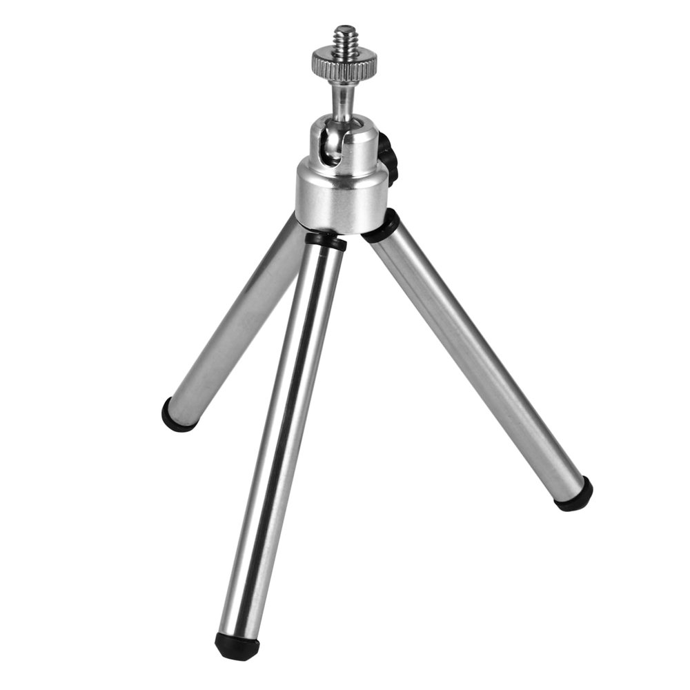 Fishing Tripod Light Holder 26cm Mini Silver Adjustable Stand