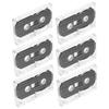 6Pcs Blank Audio Cassette Tapes Recordable Tapes with Transparent Box for Easy Viewing Durable Stable Audio Quality for Recording Music Speech and Lectures view 1