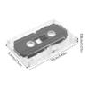 6Pcs Blank Audio Cassette Tapes Recordable Tapes with Transparent Box for Easy Viewing Durable Stable Audio Quality for Recording Music Speech and Lectures view 2