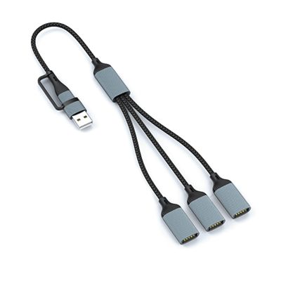 KEIYANA Type C to USB 2.0 Adapter Type-C Male to USB 2.0 Female Adapter Connectors for Laptop Computers