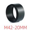 1pc M42x0.75 Focal Length Extension Tube Kits 3/5/7/10/12/15/20/30/40/50mm for Astronomical Telescope Photography for T Extending(20mm) view 2