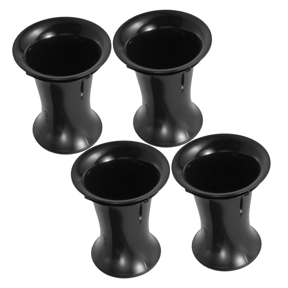 4Pcs DIY Bass Speaker Parts Speaker Port Tubes for Subwoofer Guitar Cabinet Durable Reflex Tube for Enhanced Sound Quality Easy Installation