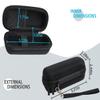 inDomit Hard Protective Travel Case Compatible with Handheld Mini Fan, 3 IN 1 USB Rechargeable Portable Fan view 4