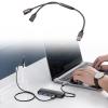 KEIYANA Double Port USB3.0 Y Cable Splitter for Expanding Connection and Powering Devices on PC view 2