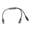 KEIYANA Double Port USB3.0 Y Cable Splitter for Expanding Connection and Powering Devices on PC view 3
