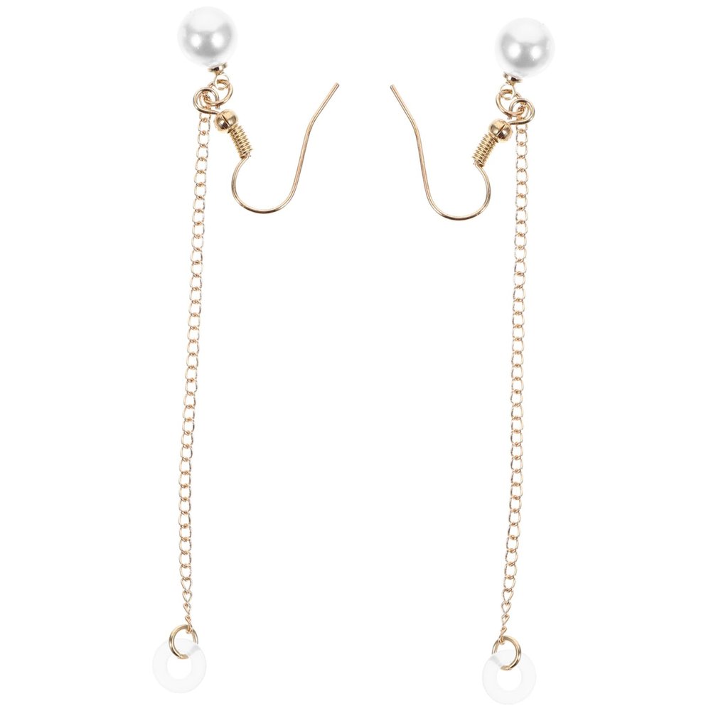 1 Pair Chic Lost Earphone Earrings Stylish Earbud Holder for Lightweight Design for All Ages Versatile Jewelry to Prevent Earphone Loss
